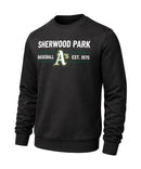 A's Fan Sweater - Black