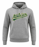 A's Classic Fan Hoodie - Heather Grey