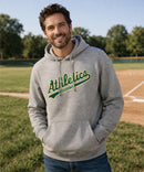 A's Classic Fan Hoodie - Heather Grey