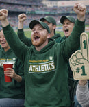 A's Fan Hoodie - Green