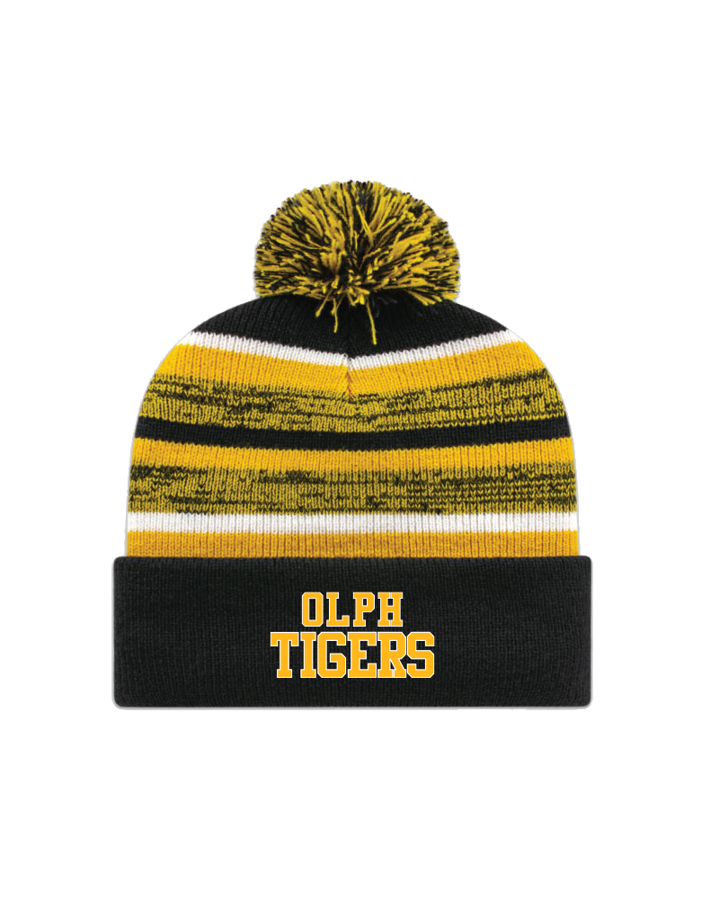 OLPH Tigers Toque With Pom Pom