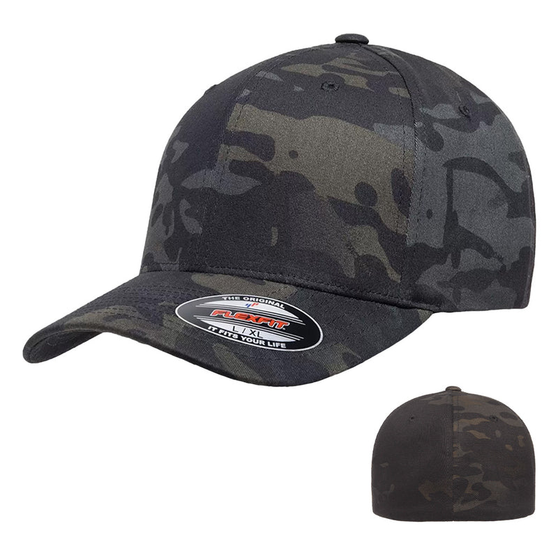6277MC Wooly Combed Multicam Hat