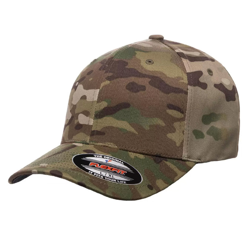 6277MC Wooly Combed Multicam Hat