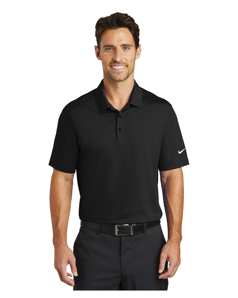 Vertical Mesh Mens Polo