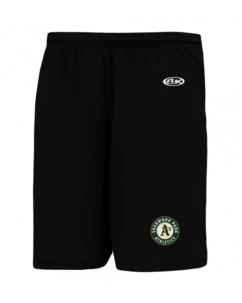 A's DryFlex Training Shorts - Black