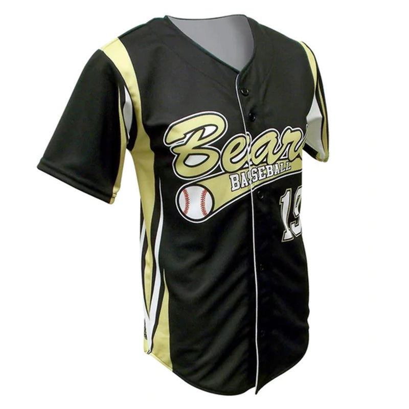 Custom Button-Up Baseball Jersey