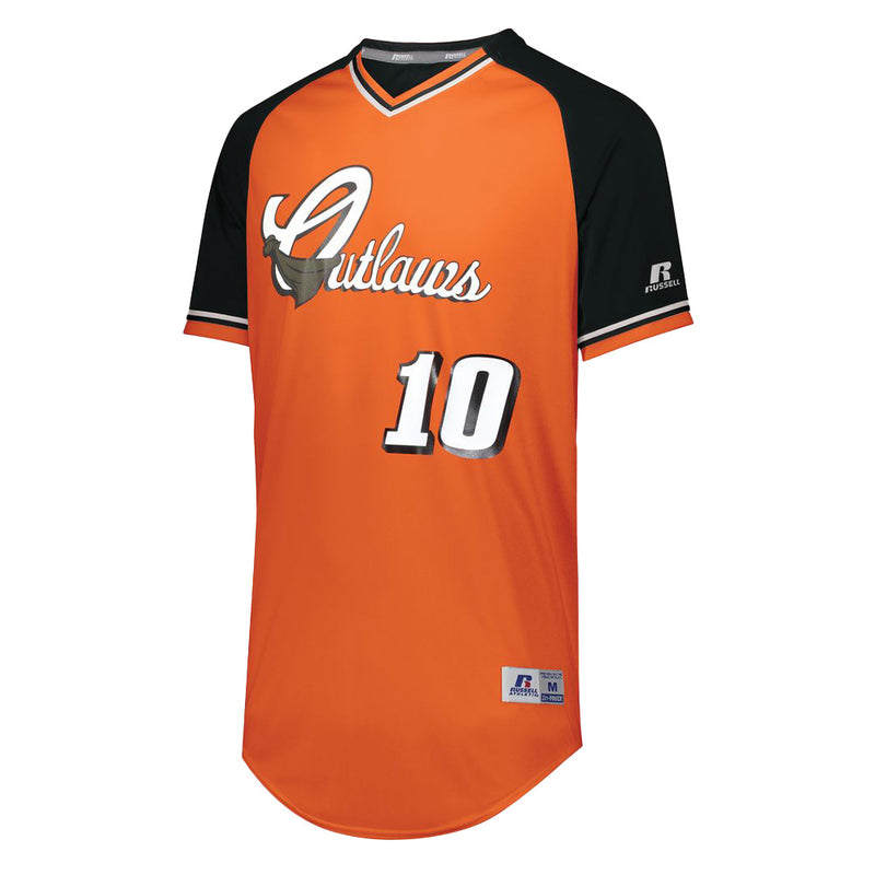 Custom Classic V-Neck Baseball Jersey