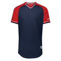 Custom Classic V-Neck Baseball Jersey