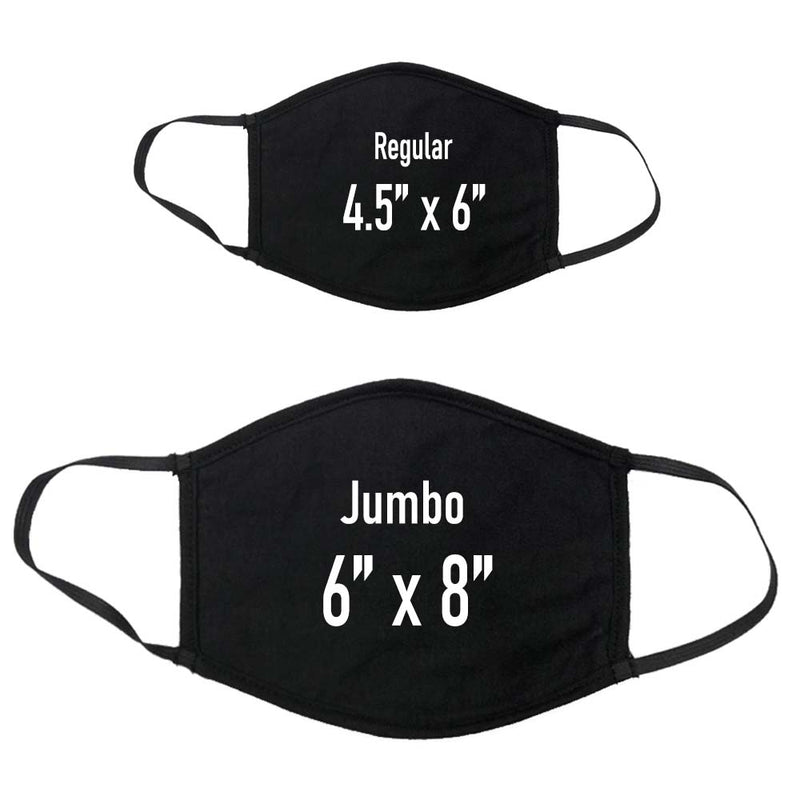 XL Jumbo Polyester Facemask - Pack of 5