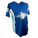 Custom 2-Button Baseball Jersey