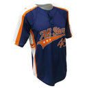 Custom 2-Button Baseball Jersey